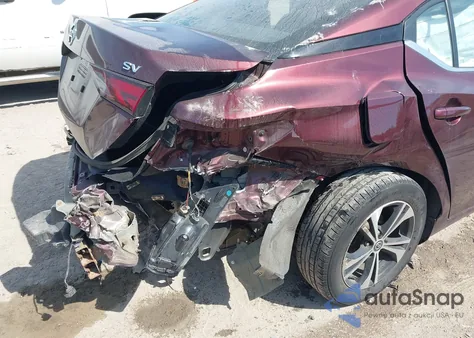 2021 Nissan Sentra Sv Xtronic Cvt z USA, uszkodzony, nr VIN 3N1AB8CV1MY268946